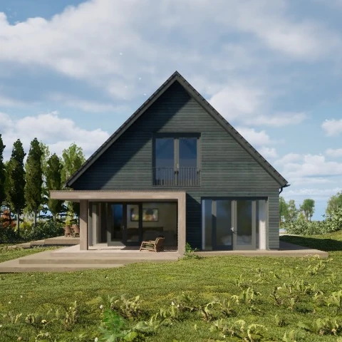 Nieuwbouw schuurwoning Maren-Kessel